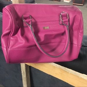 Purple purse.